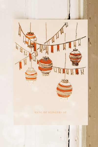 Hang de slingers op – Beetjehome